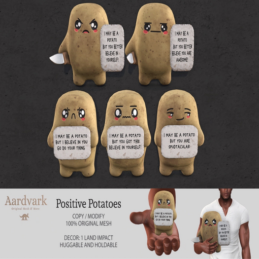 Aardvark : Positive Potatoes - FATPACK