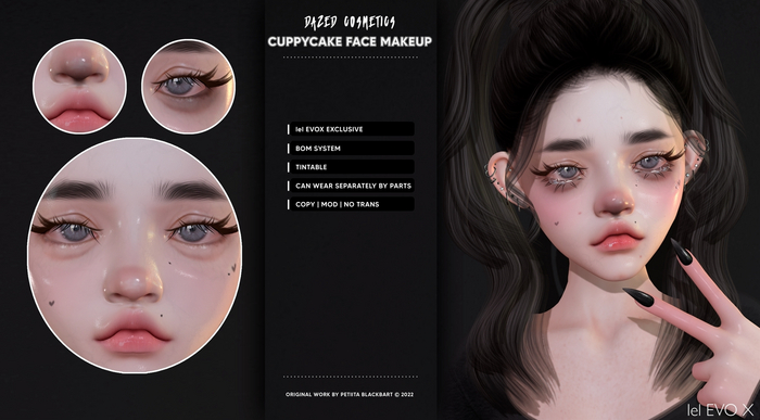 Dazed. Cuppycake Makeup - lel EVOX BOM