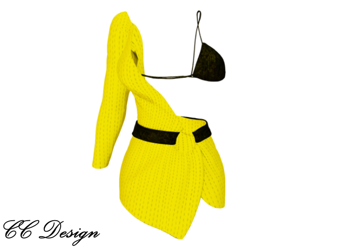 *CC* Clea Dress Gold