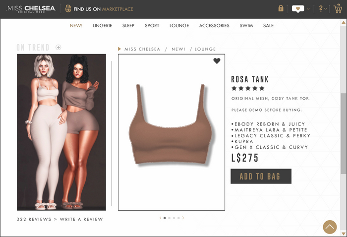 .miss chelsea. Rosa Tank Tan