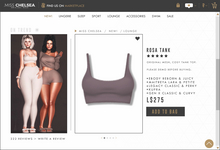 .miss chelsea. Rosa Tank Dusk