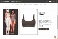 .miss chelsea. Rosa Tank Coco