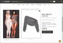 .miss chelsea. Rosa Sweater Grey