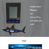 shark shelf Grey/Blue-Box LI=9