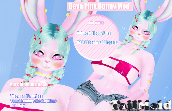 .TM. Deva Pink Mod m4 Chipmunk *BOM only*