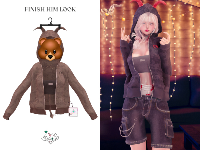 .:Fio's - Finish Him Hoodie - set7:.