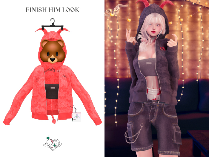 .:Fio's - Finish Him Hoodie - set8:.