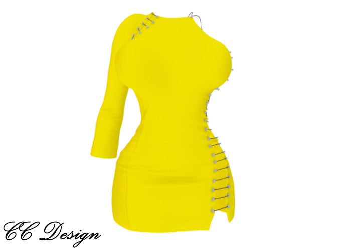 *CC* Mia Mini Dress Gold