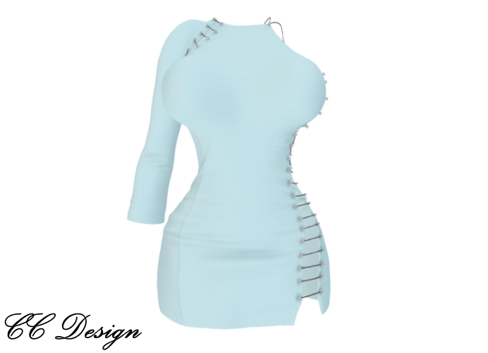 *CC* Mia Mini Dress Lightblue