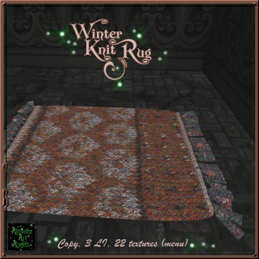 Winter Knit Rug