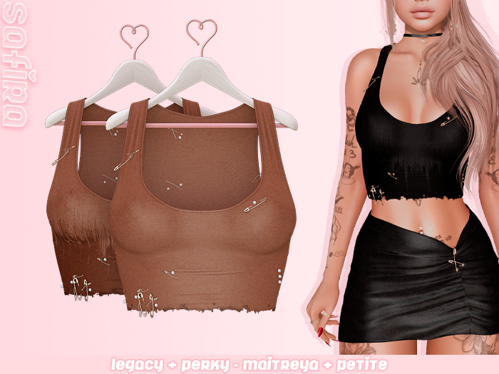 .Safira. Cyndi Top Brown