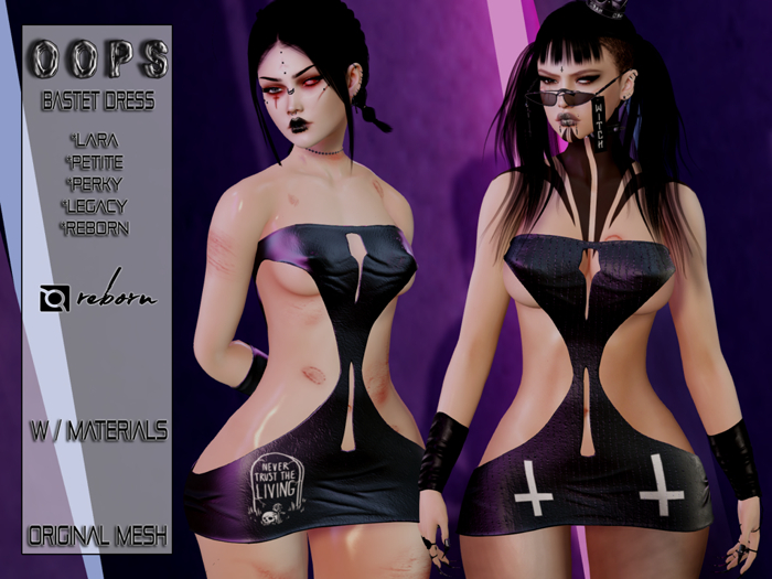 ::OOPS:: Bastet Dress - FATPACK