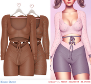 .Safira. Kenzie Outfit Orange