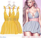 .Safira. Kisa Dress Yellow