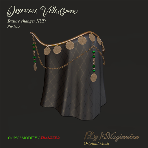 {Ly}Maginaire~DEMO Oriental veil Copper Package (ADD)