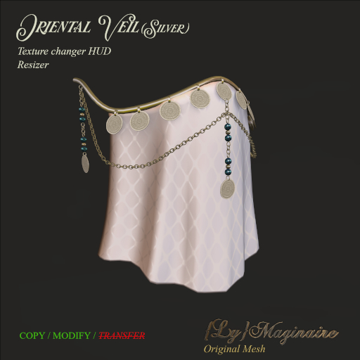 {Ly}Maginaire~DEMO Oriental veil Silver Package (ADD)