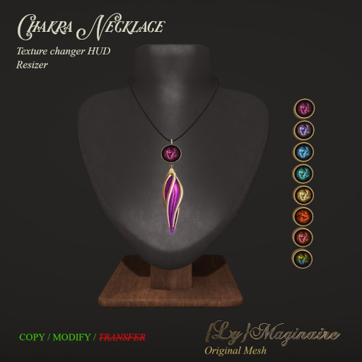 { Ly } Maginaire: Chakra necklace Fatpack package (ADD)