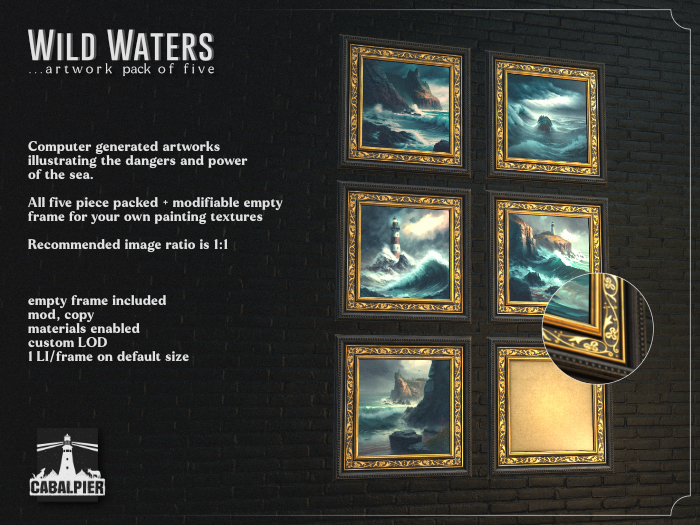 [CABALPIER] Wild Waters - Artwork Pack
