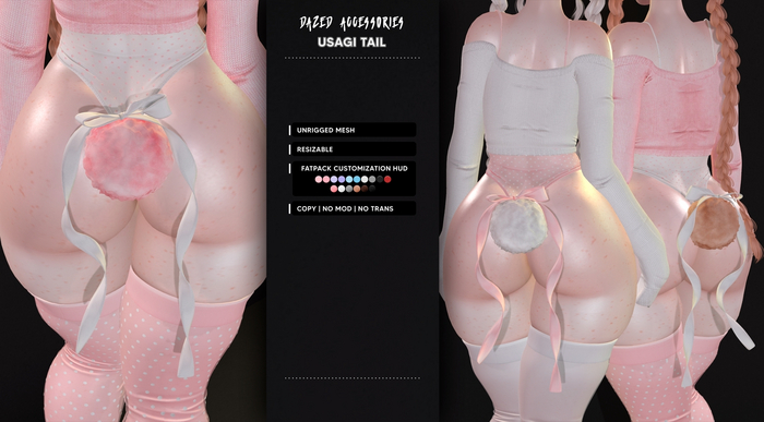 Dazed. Usagi Tail Fatpack