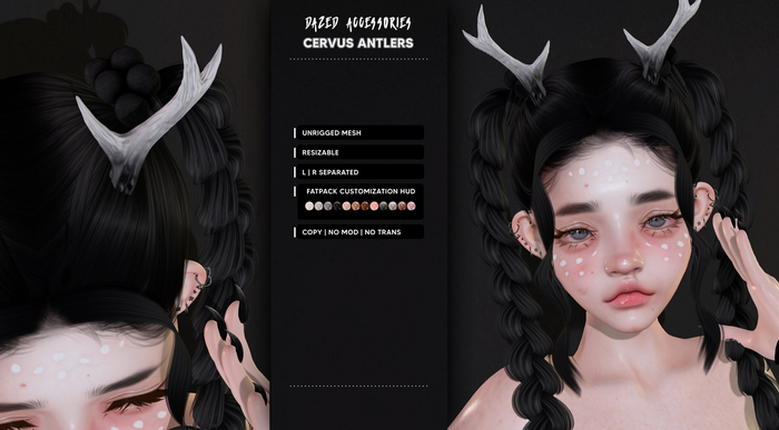 Dazed. Cervus Antlers Fatpack