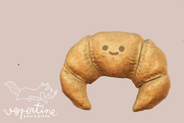 {vespertine} - plush huggables - croissant. 