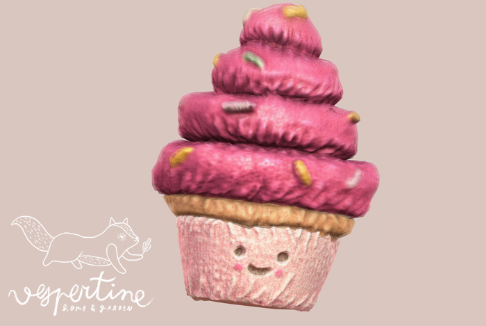 {vespertine} - plush huggables - cupcake