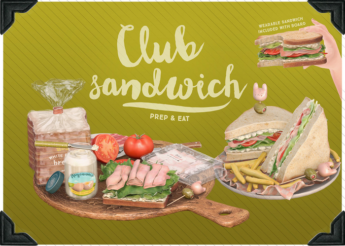 {vespertine} - club sandwich serving. 