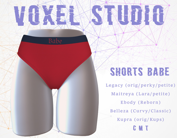 VS. Shorts Babe. Full Perm Extended Pack