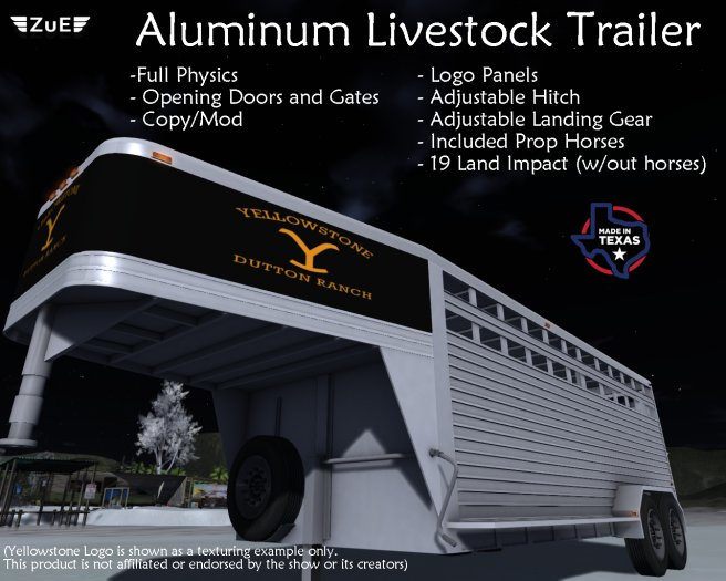::ZuE:: Gooseneck Livestock Trailer