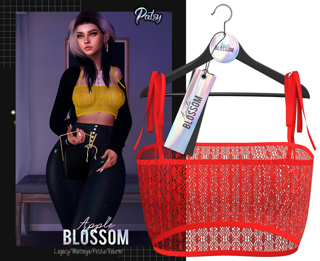Blossom// #9 Red - Patsy Top
