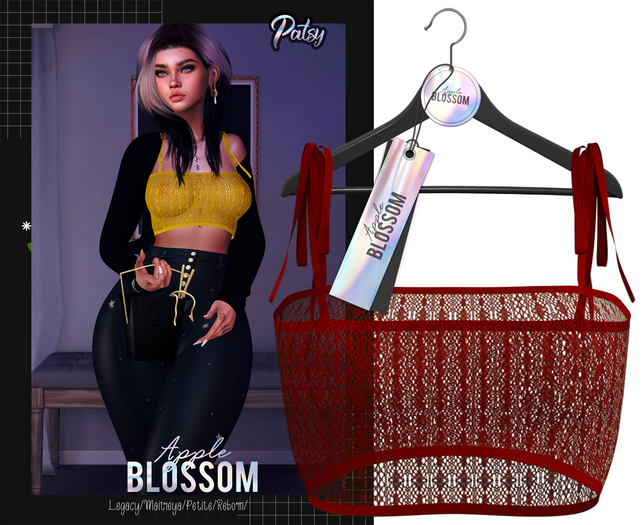 Blossom// #8 Wine - Patsy Top