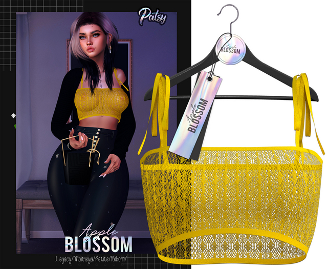 Blossom// #6 Yellow - Patsy Top