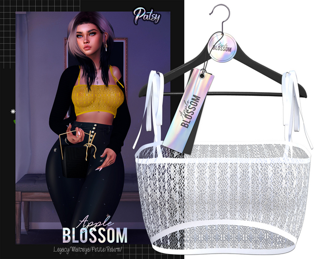 Blossom// #2 White - Patsy Top