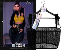 Blossom// #1 Black - Patsy Top