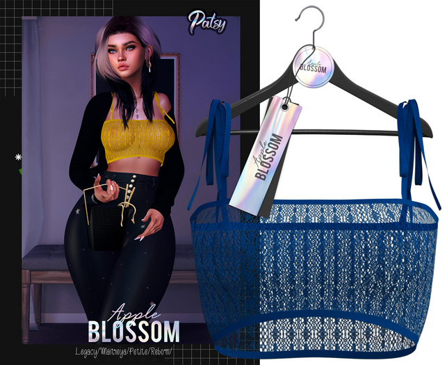 Blossom// #11 Blue - Patsy Top