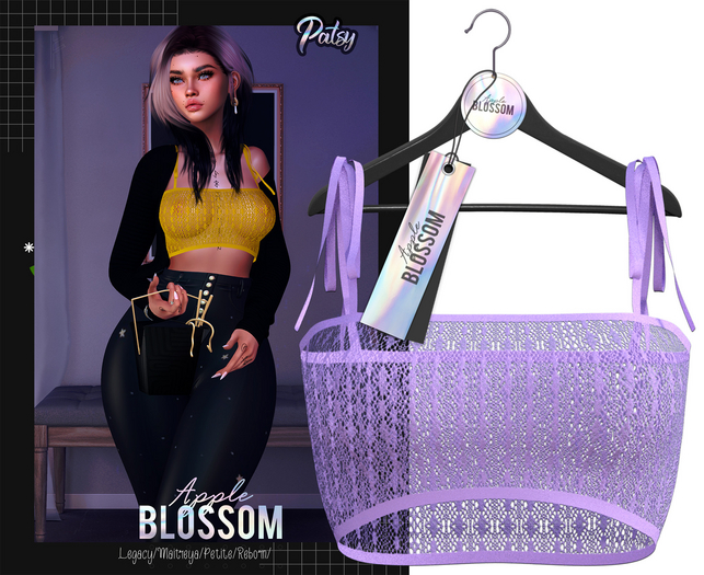 Blossom// #12 Lavender - Patsy Top