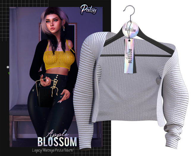 Blossom// #2 White - Patsy Sweater