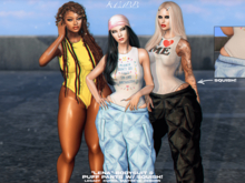 #Klubb "Lena" Bodysuit & Puff Pants w/ SQUISH! [FP]