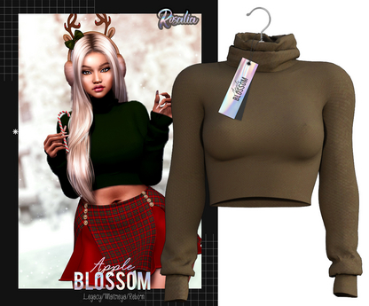 Second Life Marketplace - Blossom// #5 Nude - Rosalia Sweater