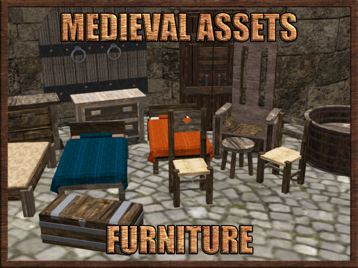 Medieval Assets - Furniture