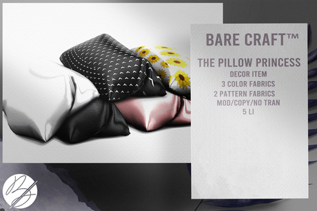 Second Life Marketplace - "Bare Craft - THE Pillow Princess UNPACKER"