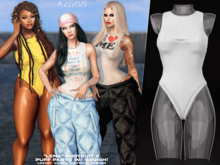 #Klubb "Lena" Bodysuit [Coke]