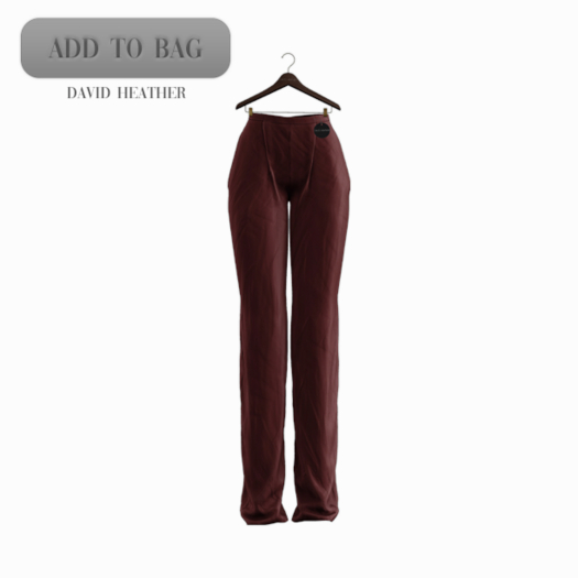 -David Heather-Fusha Slacks - Wine