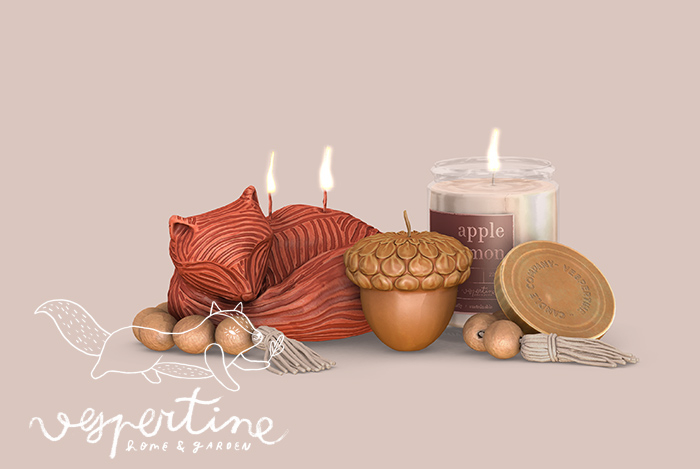 {vespertine} - fall. candles selection.