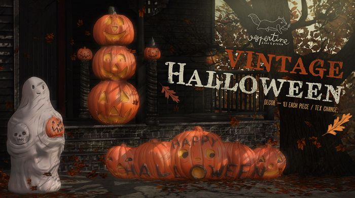 {vespertine} - vintage halloween - set a 