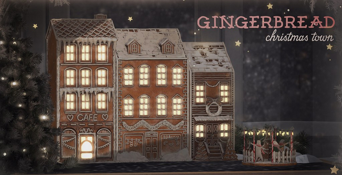 {vespertine} - gingerbread town. -fatpack