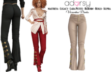 adorsy - Veronika Pants Brown - Maitreya/Legacy/Lara Petite/Kupra/Reborn-Rolls