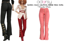 adorsy - Veronika Pants Coral - Maitreya/Legacy/Lara Petite/Kupra/Reborn-Rolls