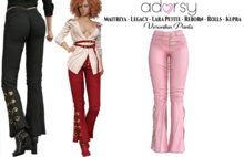 adorsy - Veronika Pants Pink - Maitreya/Legacy/Lara Petite/Kupra/Reborn-Rolls