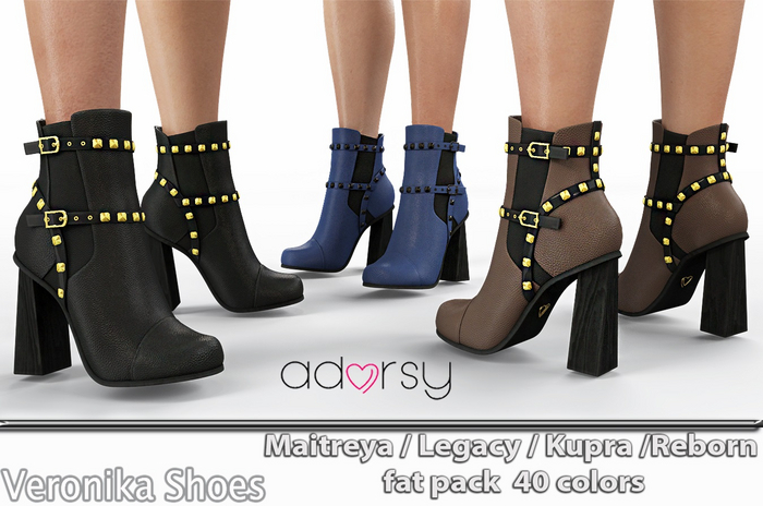 adorsy - Veronika Heels Fatpack - Maitreya/Legacy/Kupra/Reborn
